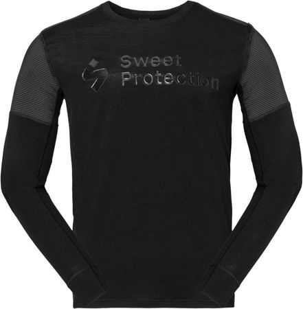 Sweet Protection Hunter Merino Hybrid LS Jersey M / schwarz / L