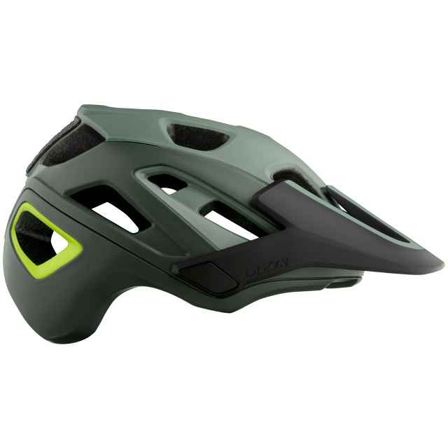 Unisex MTB Jackal MIPS Helm , matte dark green flash yellow - Hauptansicht