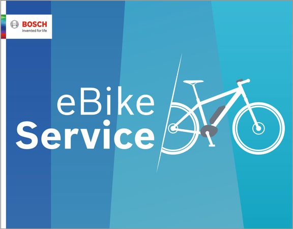 Fensteraufkleber  eBike Service