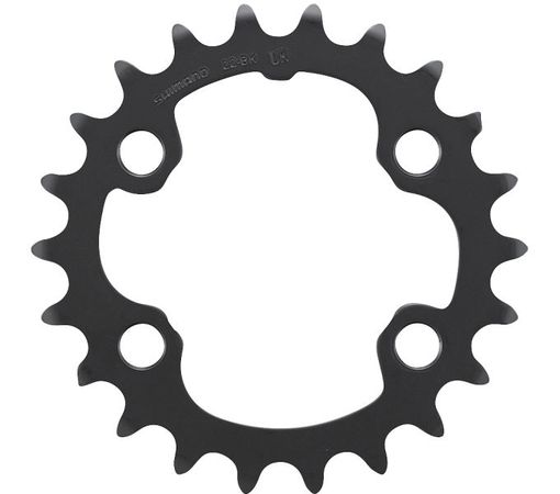 Kettenblatt Cues FC-U6000 Double / schwarz / 22, BK, 96 mm