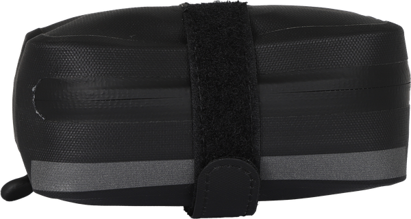 MIKRO H2O Satteltasche / schwarz reflektierend
