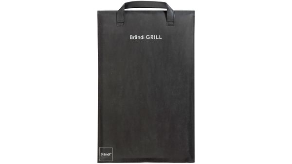BRÄNDI 2.0 mobiler Grill aus Edelstahl inkl. Tasche / silber