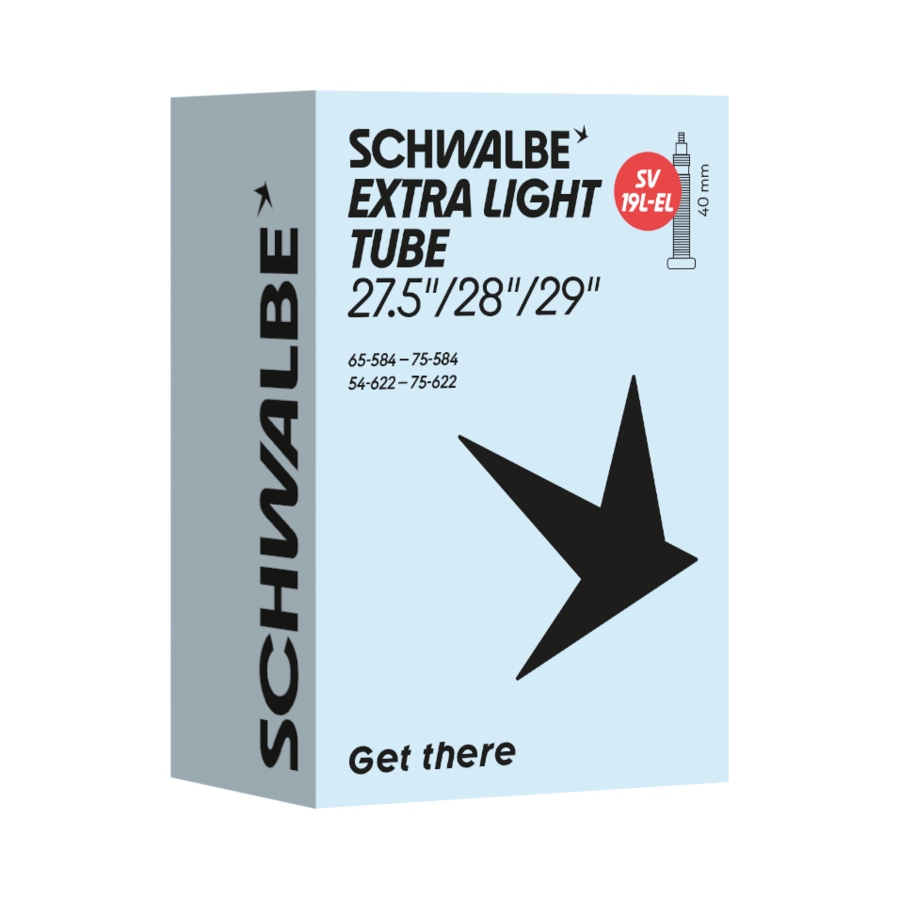 SCHWALBE EXTRA LIGHT Schlauch / 29", SV19L-EL, 40mm,54/75-584/622
