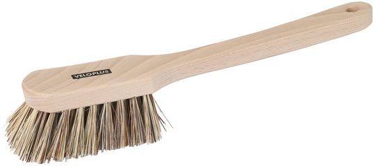 PETRUS VELOBÜRSTE hart für Reifen, Antrieb und Pedalen / braun_schwarz / 30CM
