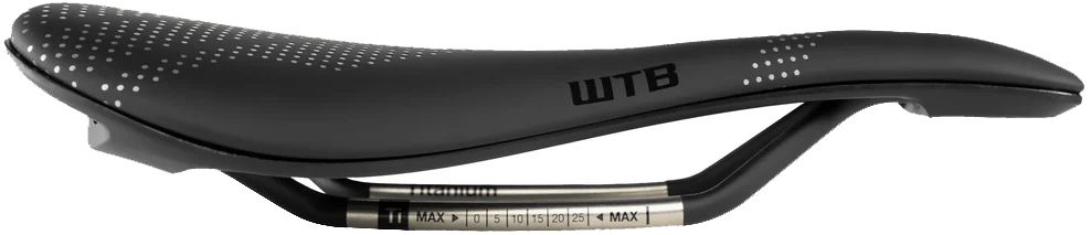 GRAVELIER TITANIUM Sattel / schwarz / 140mm