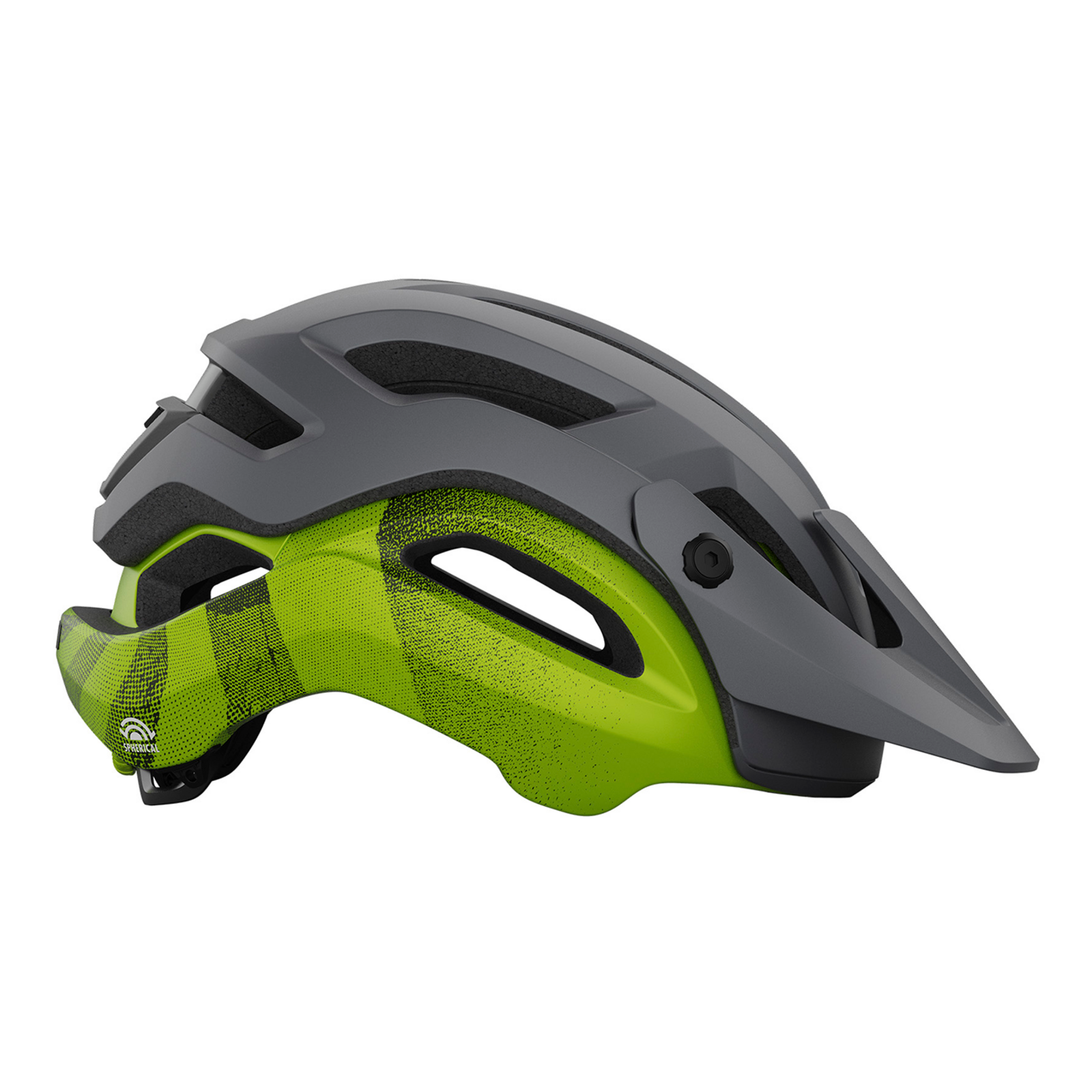 MANIFEST SPHERICAL MIPS Bikehe / matte metallic black/ano lime /