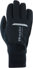 VILLACH 3 WS Unisex-Softshell-Handschuhe / black / XS=6