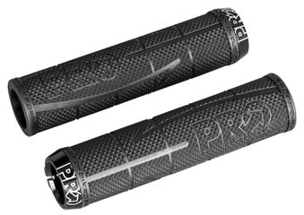 Lenkergriff Race Grip Lock on schwarz / schwarz