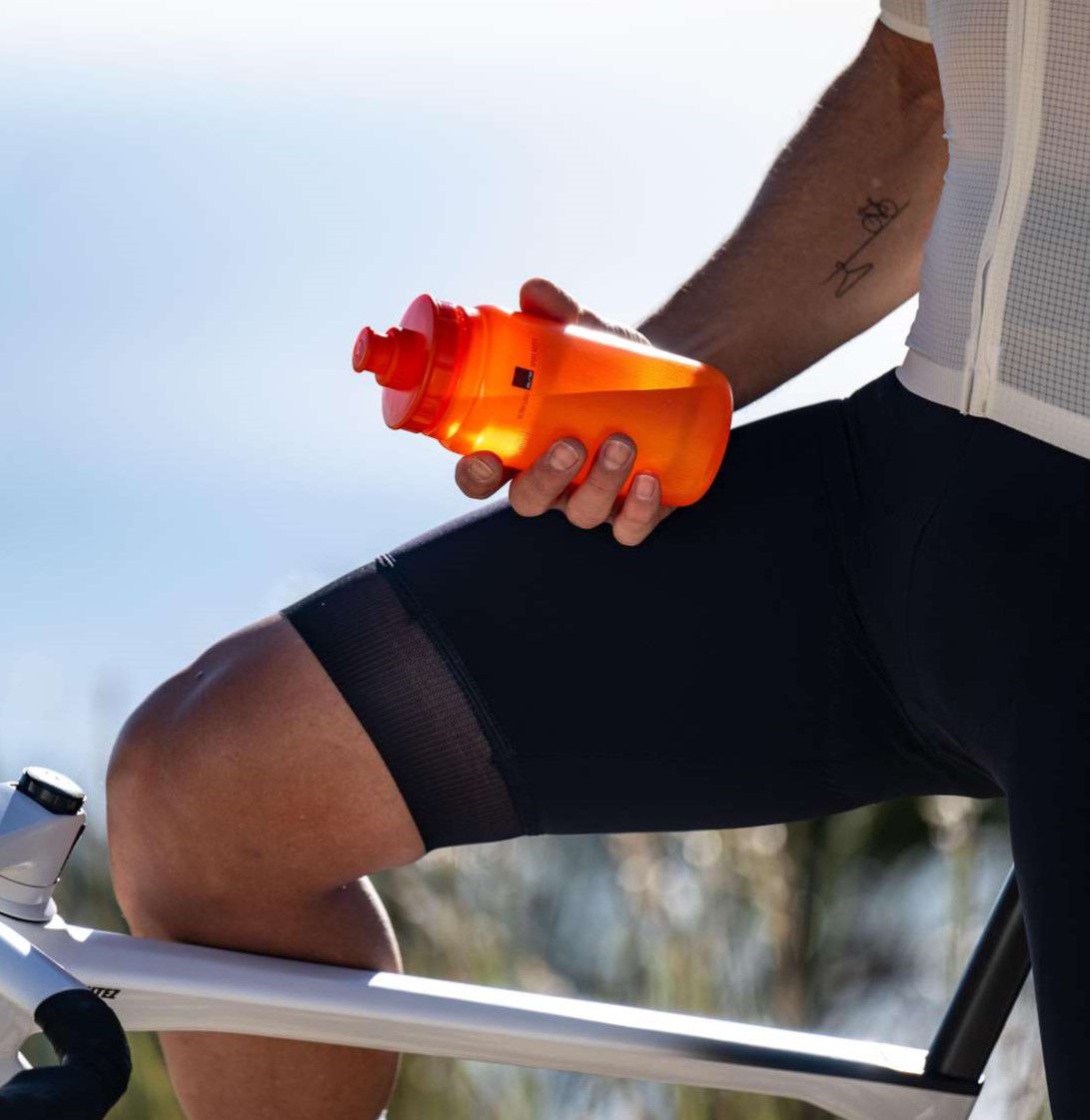 Bidon Fly Tex / clear orange / 550 ml, 51 g, Durchmesser 74 mm