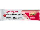 Cereal Energy Plus Bar, CRANBERRY Display (15 x 40 g)