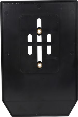 Rahmen Nummernschilder für E-Bikes Veloplus Logo / schwarz