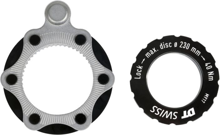 CENTER LOCK ADAPTER, 15/12mm / schwarz / E-Bike, Disc max. 230mm