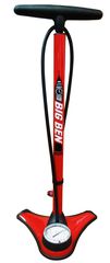 BIG BEN Standpumpe mit  3"-Manometer / rot