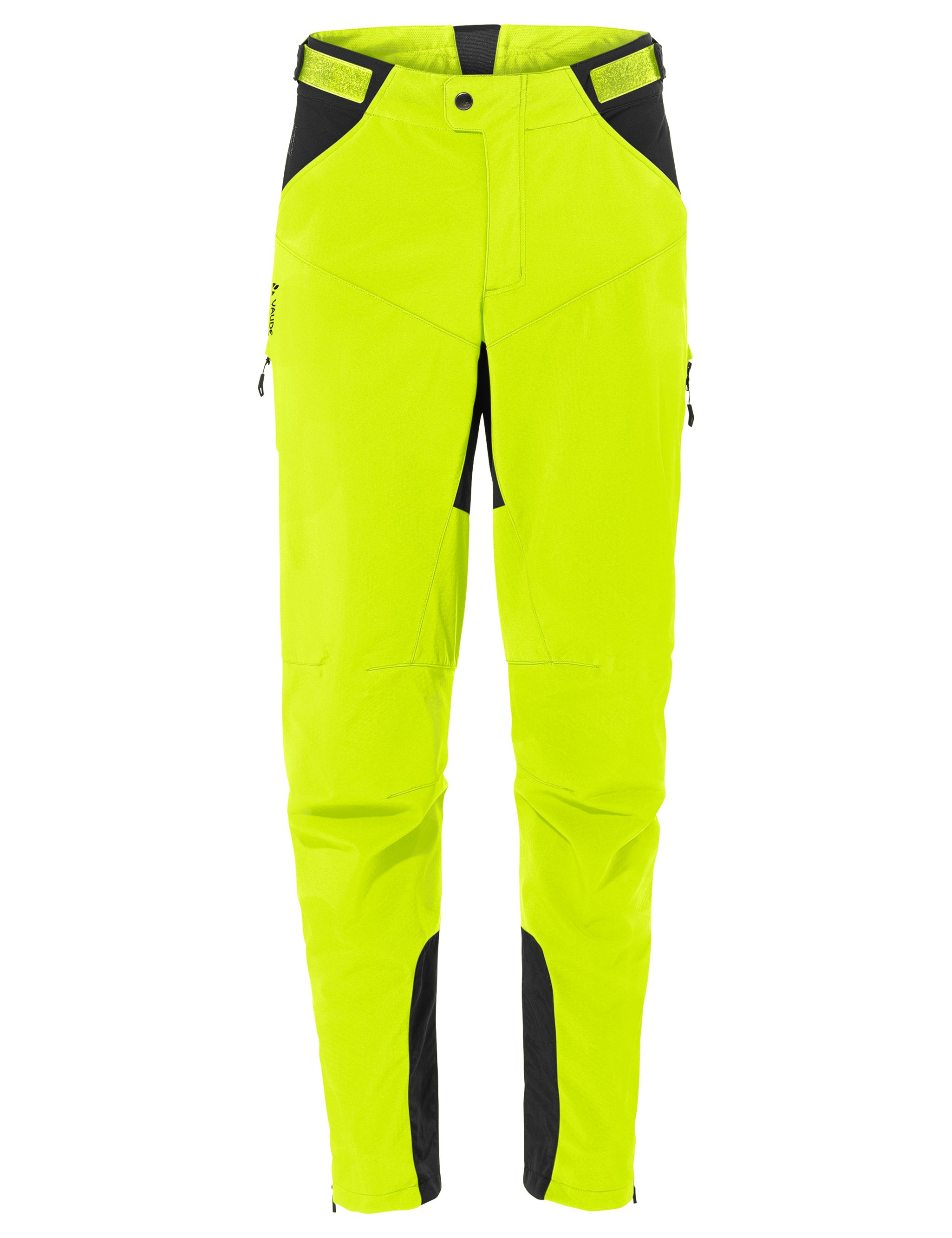 QIMSA II Herren-Softshellhose / neon yellow / M