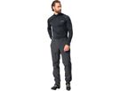 YARAS WARM Herren-Regenhose wattiert / black uni / L
