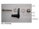ADAPTER-PLATTER R&M für Veloanhänger / black