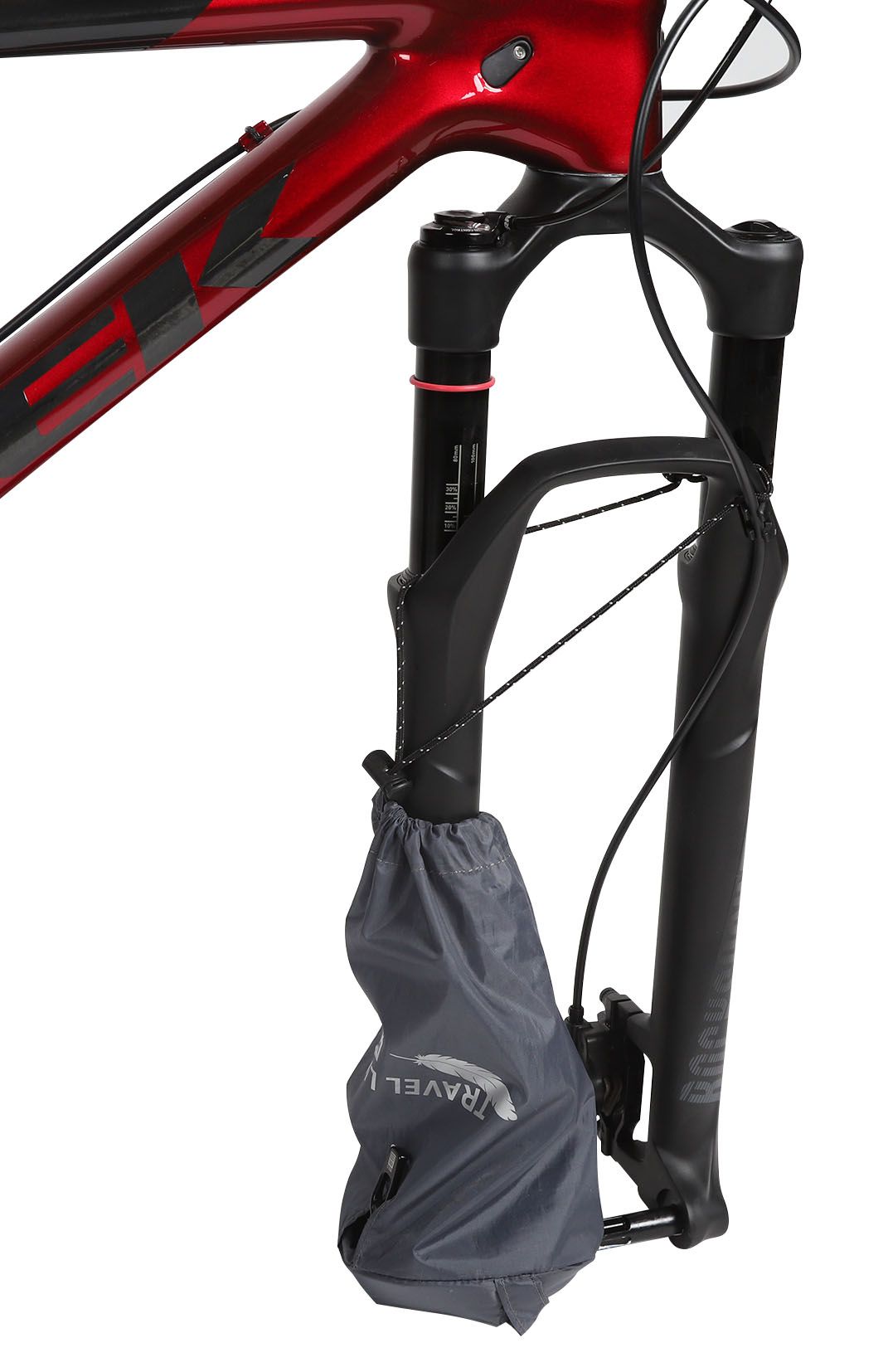 TRAVEL LIGHT Velotransporttasche / schwarz / 180 x 92.5 cm