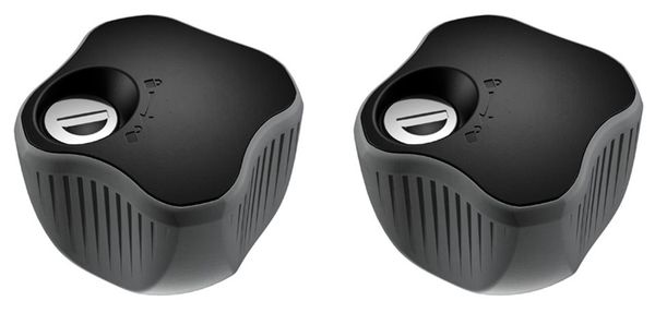 KNAUF (Lockable Knob) mit Schloss+Schlüssel für diverse Veloträger / schwarz / M8