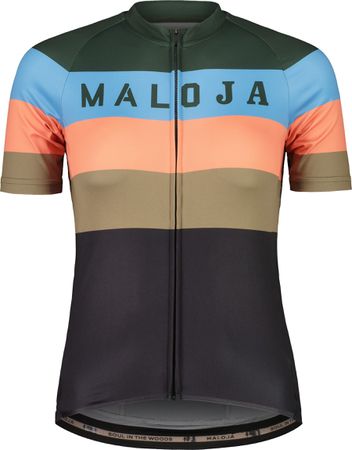MADRISAM 1/2 Damen-Kurzarmtrikot / moonless multi / XS