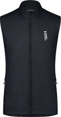 REDWOOD WIND Herren-Merino-Windweste / black / XL
