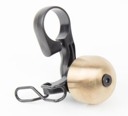 Glocke E-Bike Neu-Silber 22.2mm auf Karte / kupfer-schwarz