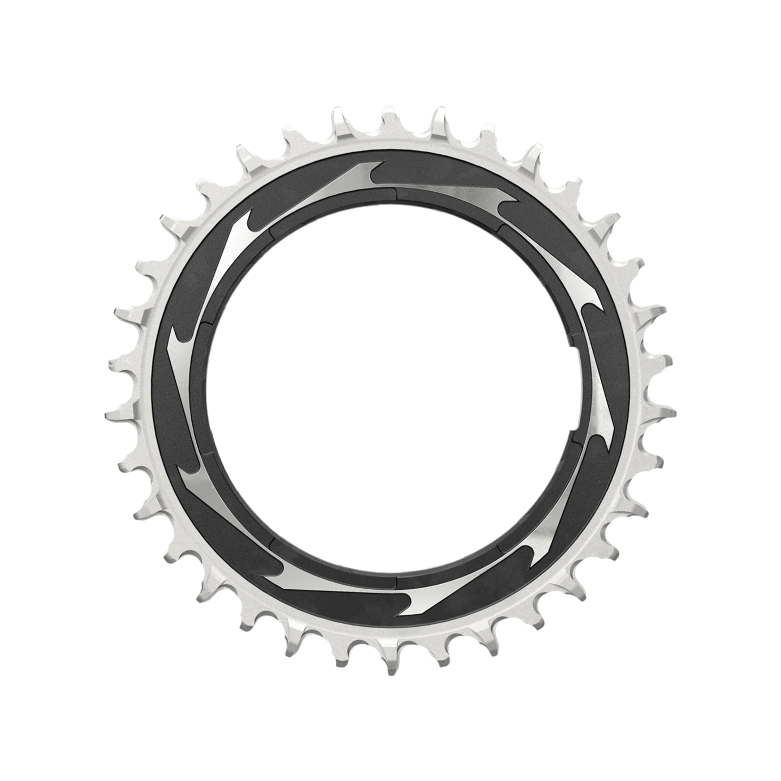 Chainring Eagle AXS Transmission Power Meter Threaded 0mm Offset / black/silver / 32T