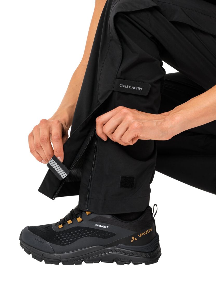 Women's Yaras Rain Zip Pants IV / black / 38