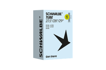 SCHWALBE STANDARD Schlauch / 27.5-28", AV19, 40mm, 40/62-584/635