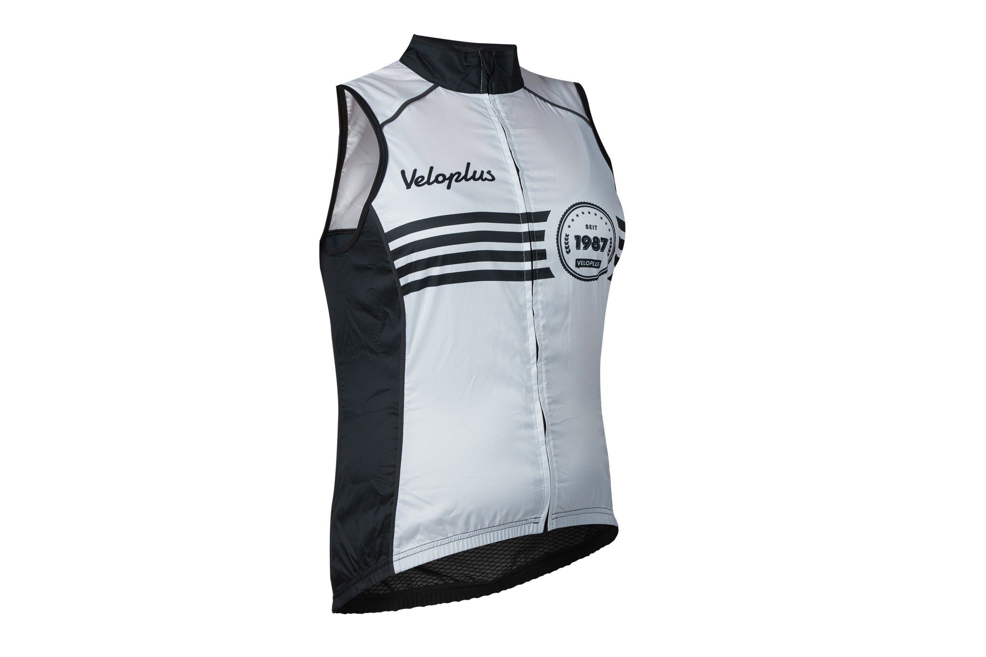 1987 TEAM Damen-Windweste / cool gray / XS