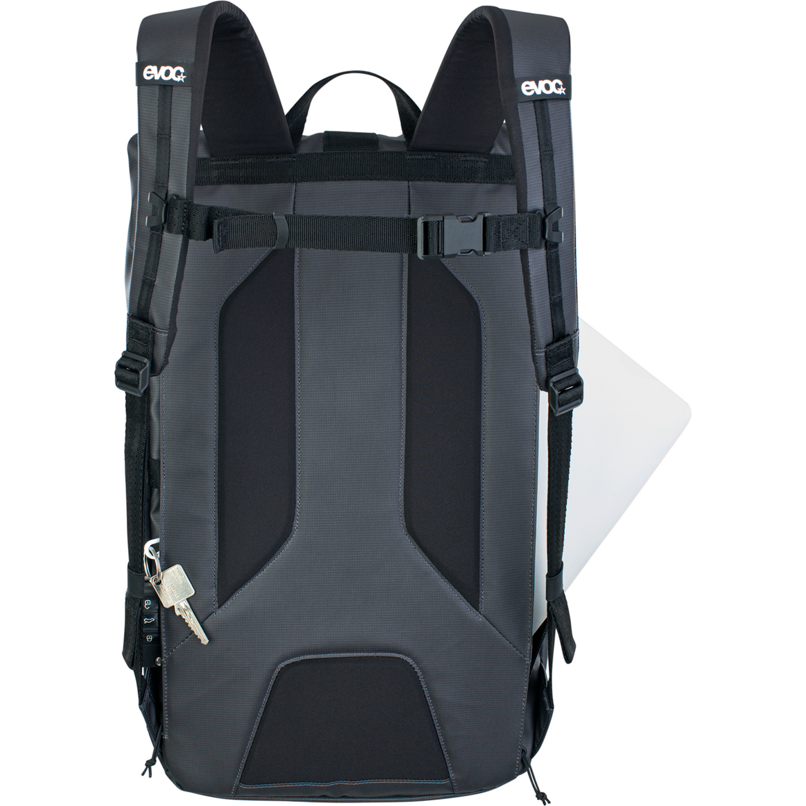 Duffle Backpack 26L / carbon grey/black