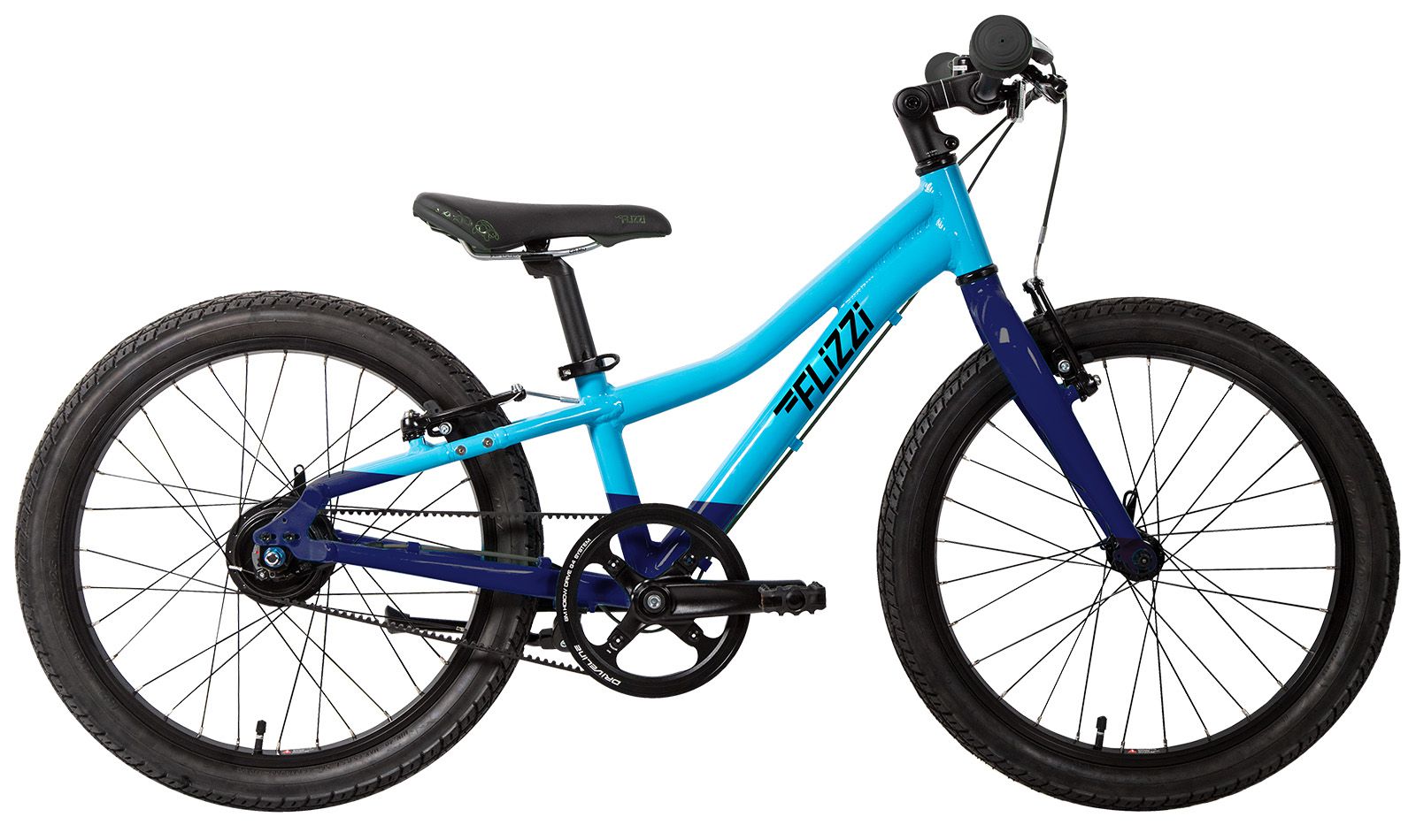 FLiZZi 20 RIEMEN Kindervelo / blau/dunkel / 20 ZOLL