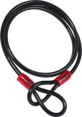 COBRA Stahlkabel / schwarz / 140CM