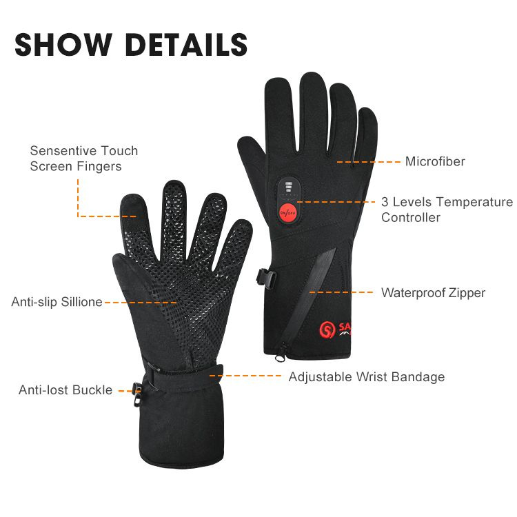 SAVIOR Wintersport Glacier SHGS88B Unisex / black / L
