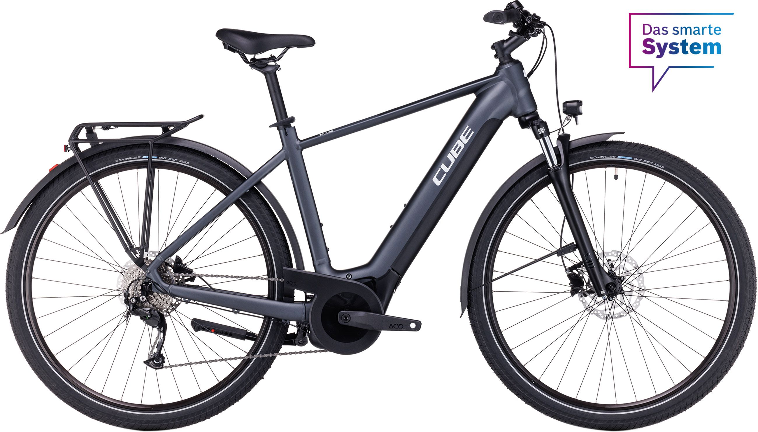 TOURING HYBRID ONE 500 2024 E-City- und Alltagsvelos / grey white / 58 CM