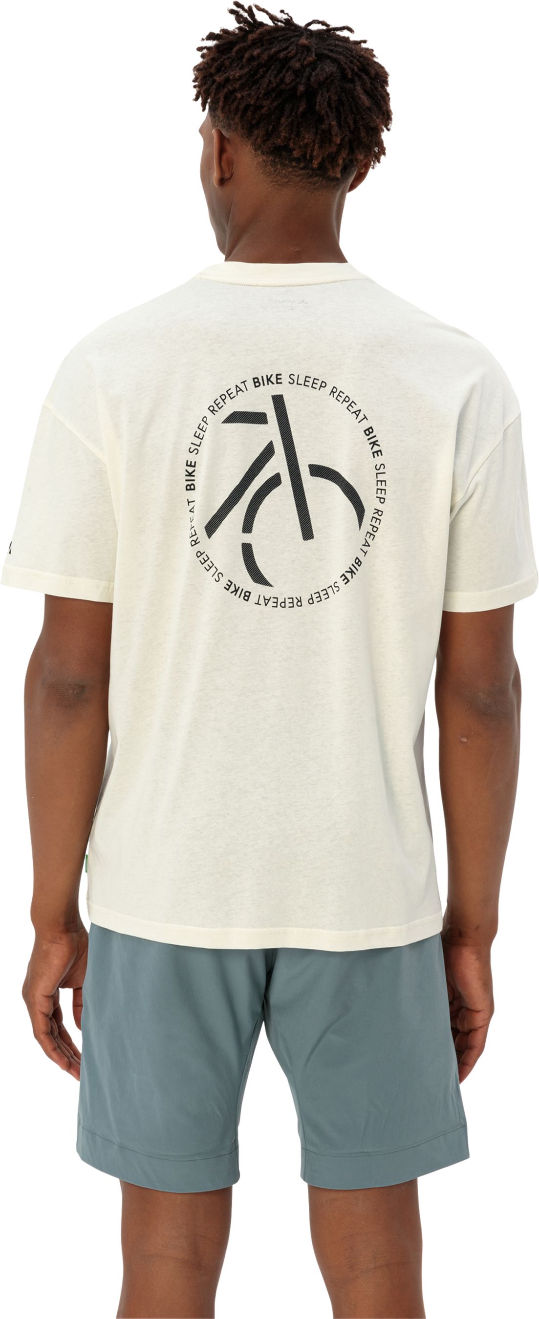 CYCLIST CASUAL Herren-Kurzarmshirt / offwhite / M