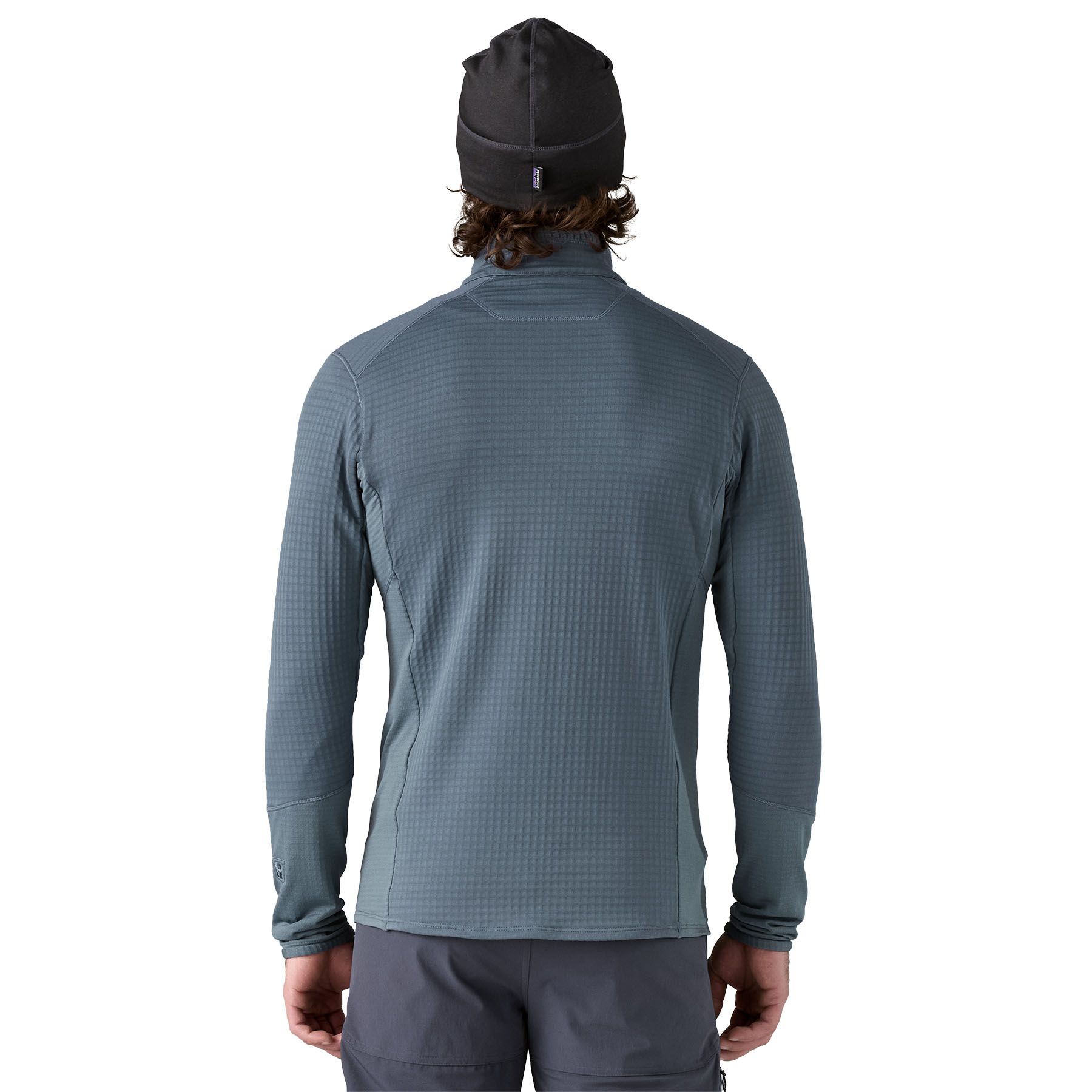 R1 HYBRID Herren-Fleecejacke / utility blue / S