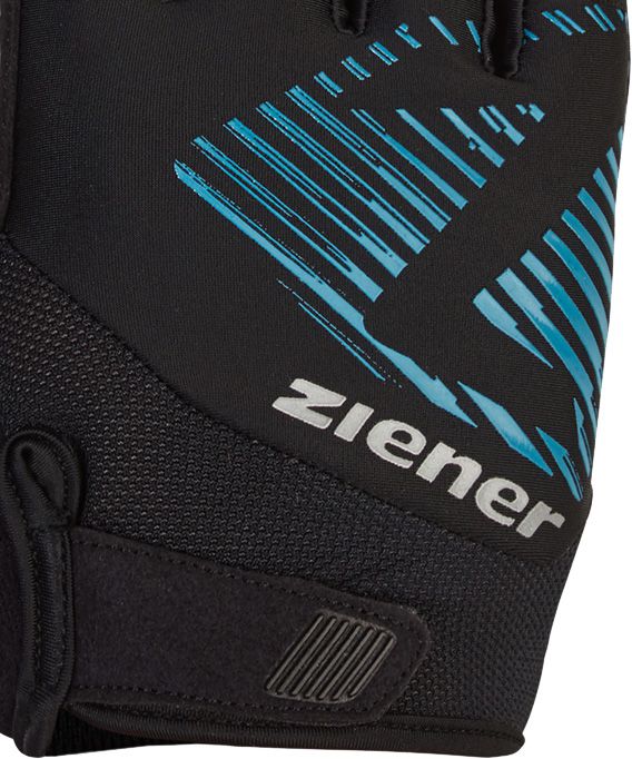 CURDT Unisex-Kurzfingerhandschuhe / crystal blue / L=9