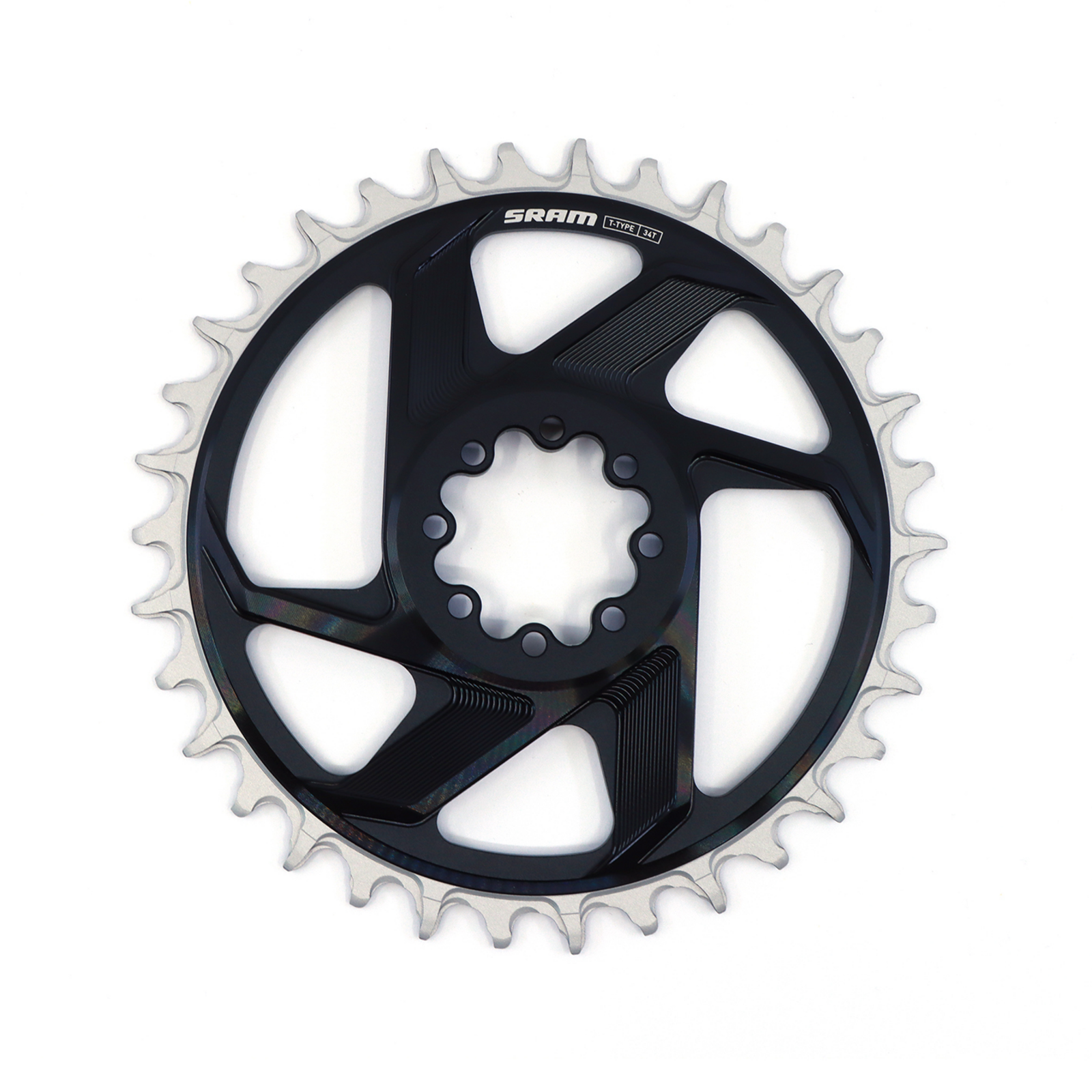 Chainring XX DH Transmission DM 8-bolt 6mm Offset / black / 32T