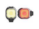 BLINDER MINI SQUARE Lichtset / black / 50/30 Lumen, 40x33x31 mm, 17g