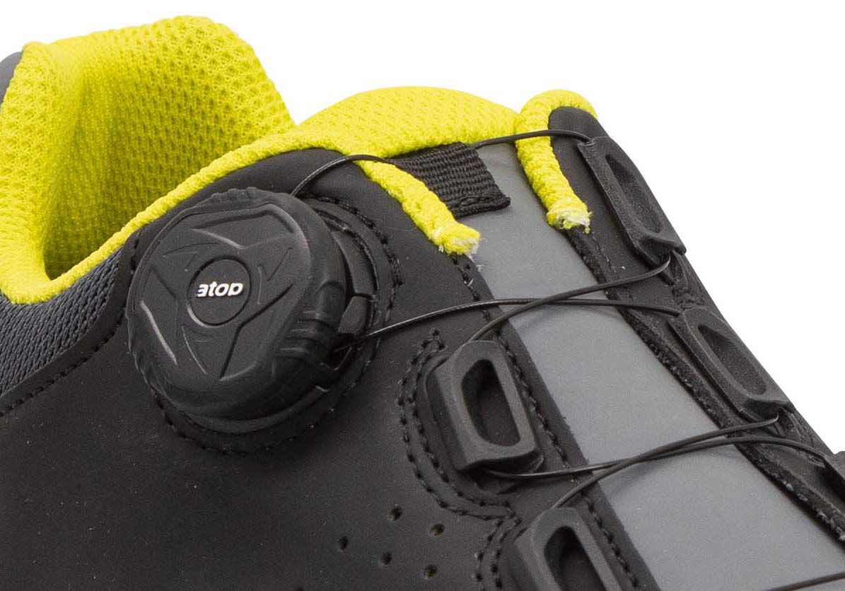 TREMOLA 2.0 Damen Veloschuhe / schwarz gelb / 37