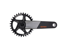 ERA Cinch Crankarm DM (RF136) / carbon/orange / 175mm