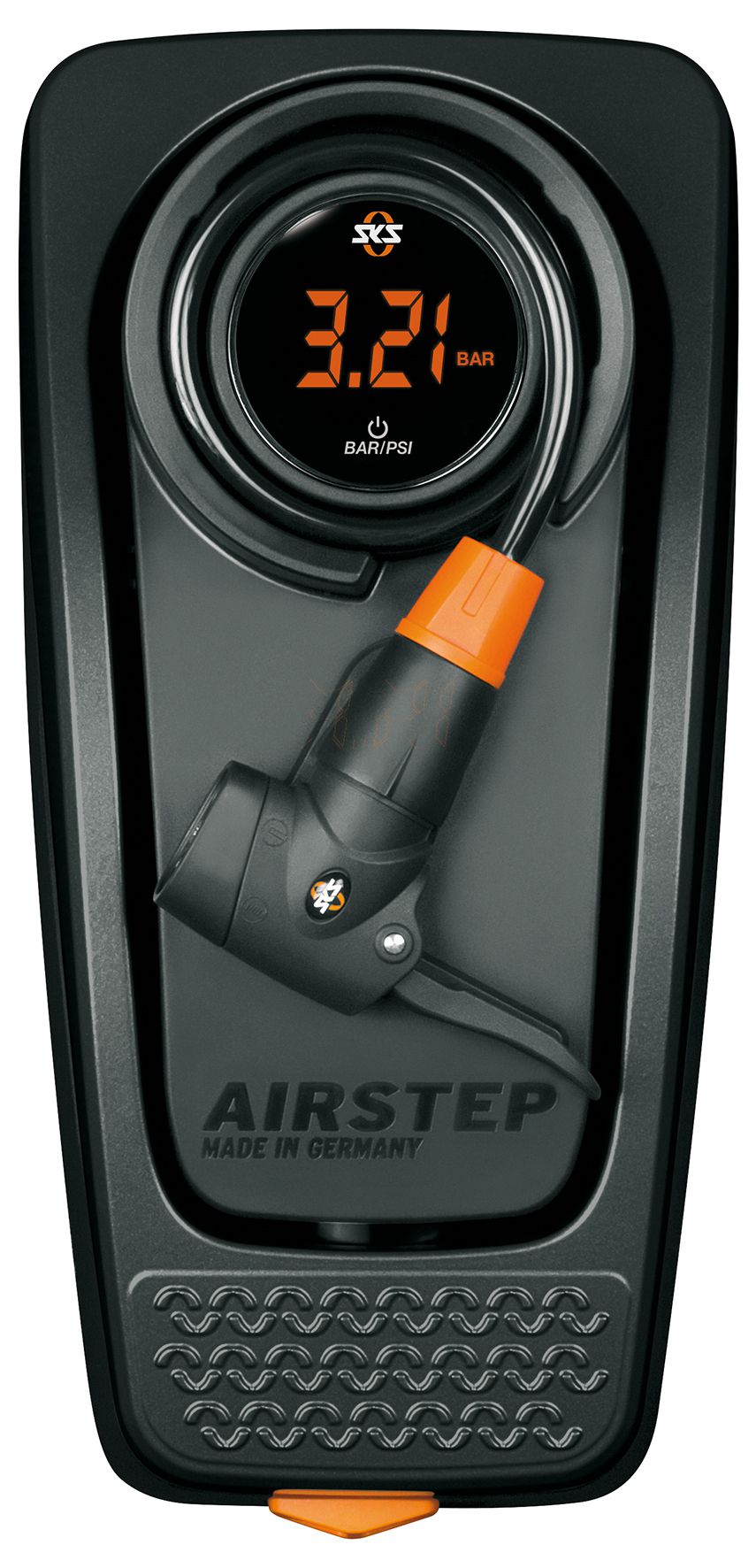 Fusstretpumpe Airstep Digi schwarz / schwarz