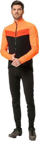 POSTA Herren-Thermo-Langarmtrikot / neon orange / S