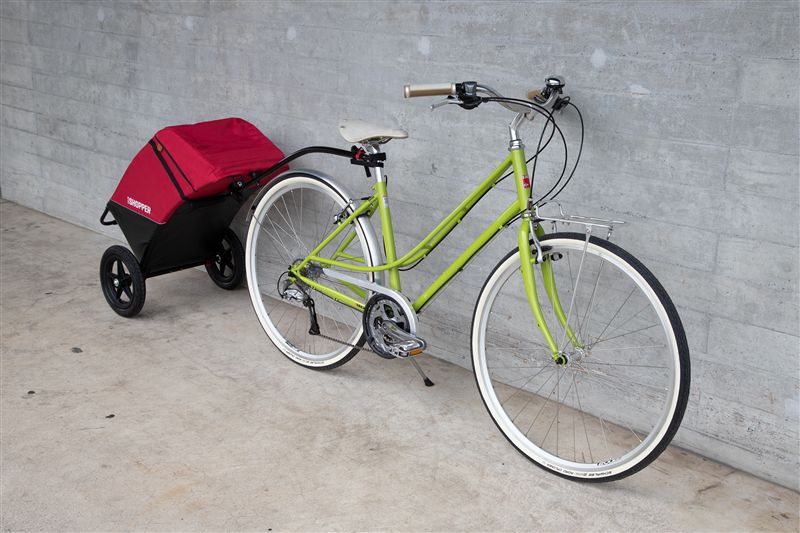 VELOSHOPPER Einkaufswagen / rot